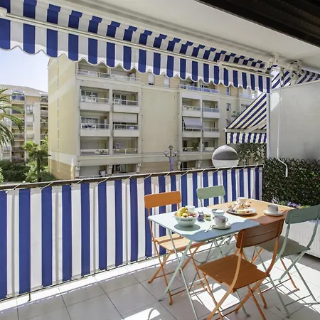 Apartment C13 Staywizus-2bdr 15 Min Palais Festivals-ac-parking-balcony Cannes